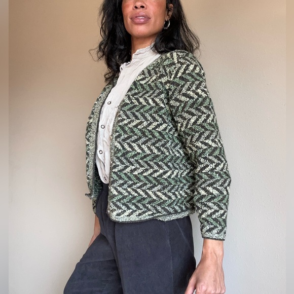 Vintage hand knitted sweater - Picture 3 of 7